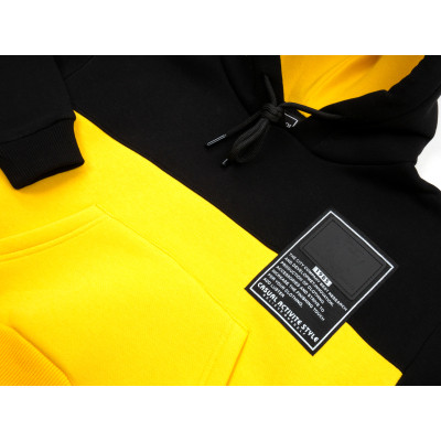 Спортивний костюм дитячий Cloise з худи на флісі (CL0215006-152-yellow)