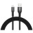 Дата кабель USB 2.0 AM to Micro 5P 2.0m Jagger T-M814 Black T-Phox (T-M814(2) black)