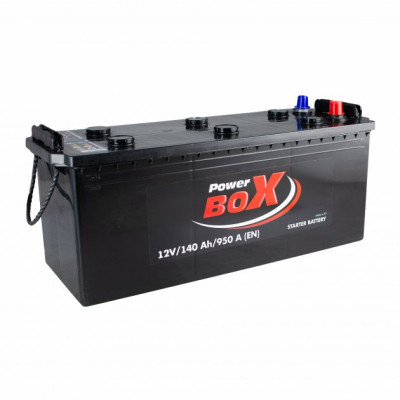 Акумулятор автомобільний PowerBox 140 Аh/12V А1 Euro (SLF140-00)