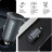 Зарядний пристрій Armorstandart Car USB Type-C PD20W + USB QC 3.0 Grey (ARM65439)
