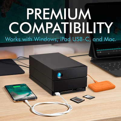 Зовнішній жорсткий диск LaCie 3.5&quot; 48TB (STLG48000400)