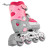 Роликові ковзани Action Anny Рожеві 33-36 (PW-126B-13-2PINK/33-36)