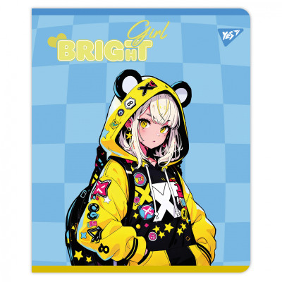 Зошит Yes Bright teenagers А5 18 аркушів клітинка (767515)