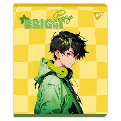 Зошит Yes Bright teenagers А5 18 аркушів клітинка (767515)