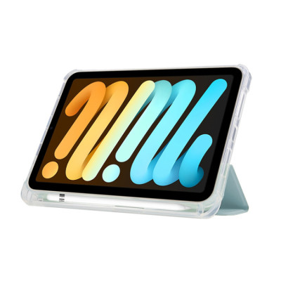 Чохол до планшета BeCover Soft TPU with Apple Pencil Holder iPad Mini 7 2024 Light Blue (712441)