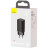 Зарядний пристрій Baseus 2xUSB 65W GaN (USB-C+USB-A) black (CCGAN2L-B01)