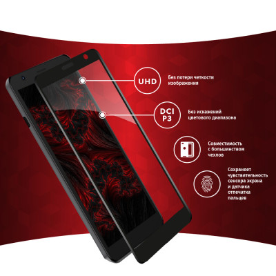 Скло захисне Intaleo Full Glue ZTE Blade L9 (1283126517747)