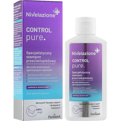 Шампунь Farmona Nivelazione Control Pure Проти лупи 100 мл (5900117973486)