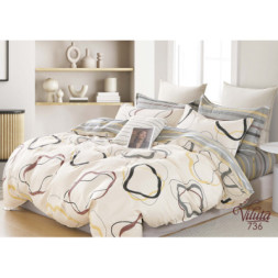 Постільна білизна Viluta 736 Сатин Twill полуторний (736_pl)