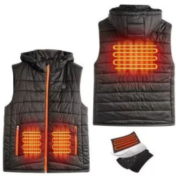 Жилет з підігрівом 2E Heat Power Plus Black S (2E-HVHPPS-BK)