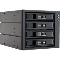 Бекплейн Chieftec 3x5.25&quot;/4x3.5&quot; Hot-Swap Aluminium (CBP-3141SAS)