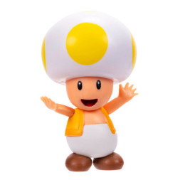 Фігурка Super Mario з артикуляцією - Жовтий Тоад 6 см (41291i-GEN)