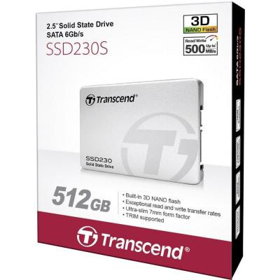 Накопичувач SSD 2.5&quot; 512GB Transcend (TS512GSSD230S)
