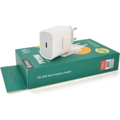 Зарядний пристрій KAKUSIGA USB-C PD20W white (KSC-500 HELI)