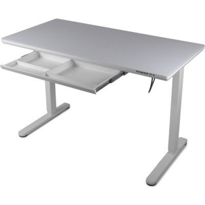 Комп&#039;ютерний стіл Barsky StandUp white glass 1200*600 (BST-12new)