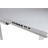 Комп&#039;ютерний стіл Barsky StandUp white glass 1200*600 (BST-12new)