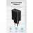 Зарядний пристрій Vention 2xUSB 36W (2xUSB-A) QC3.0 black (FBAB0-EU)
