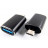 Перехідник OTG USB - Micro-USB black Dengos (ADP-017)