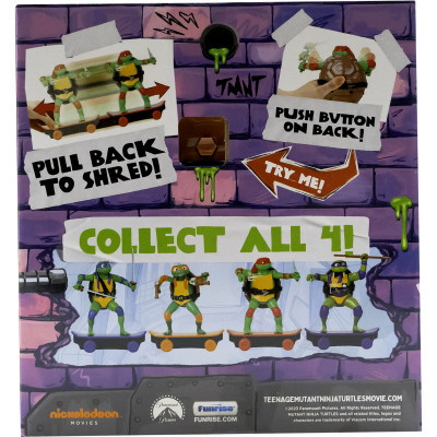 Ігровий набір Funrise TMNT Черепашки-ніндзя класичні Майстри бойових мистецтв Рафаель movie star 2023 (71056)