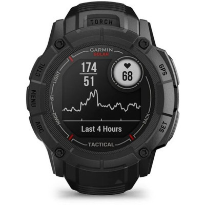 Смарт-годинник Garmin Instinct 2X, Solar, Tactical Edition, Black, GPS (010-02805-03)