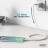 Дата кабель USB 2.0 AM to Lightning 2.0m 12W white Digitus (AK-600108-020-W)