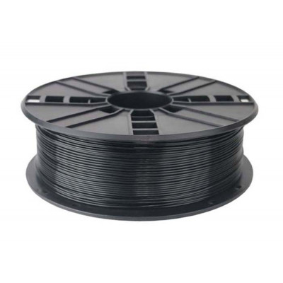 Пластик для 3D-принтера Gembird PLA, 1.75 мм, 1кг, black (3DP-PLA1.75-01-BK)