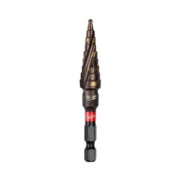 Свердло Milwaukee ступінчасте SHOCKWAVE Impact Duty, 4-12мм з кроком 2мм (48899262)