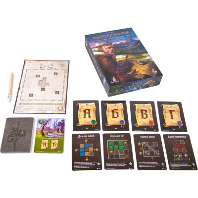Настільна гра Ігромаг Картографи (Cartographers: A Roll Player Tale) українська (6901)