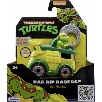 Ігровий набір Funrise TMNT Черепашки-ніндзя класичні Гонщик з лаунчером Рафаель (71020)