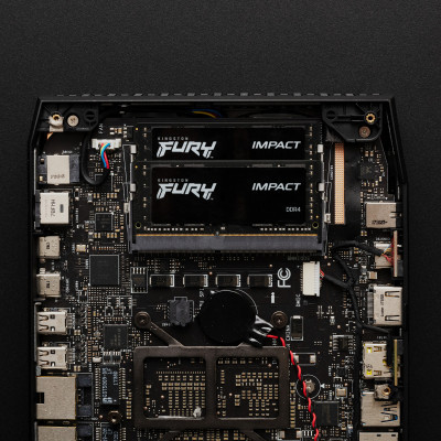 Модуль пам&#039;яті для ноутбука SoDIMM DDR4 8GB 3200 MHz Fury Impact Kingston Fury (ex.HyperX) (KF432S20IB/8)