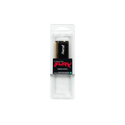 Модуль пам&#039;яті для ноутбука SoDIMM DDR4 8GB 3200 MHz Fury Impact Kingston Fury (ex.HyperX) (KF432S20IB/8)