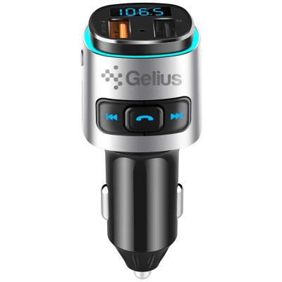FM модулятор Gelius Pro RGB-QC GP-FMT040 Black/Silver (ProRGB-QCGP-FMT040Black/Silver)