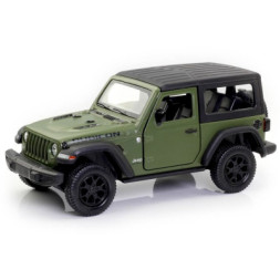 Машина Uni-Fortune JEEP WRANGLER RUBICON 2021 HARD TOP (матова) хакі (554060M(F))