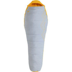 Спальний мішок Turbat Nox пуховий 400 grey/cheddar orange 185 см (012.005.0394)