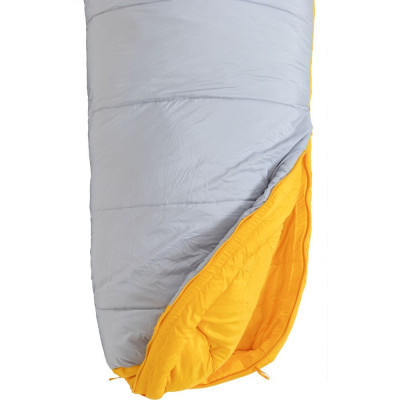 Спальний мішок Turbat Nox пуховий 400 grey/cheddar orange 185 см (012.005.0394)