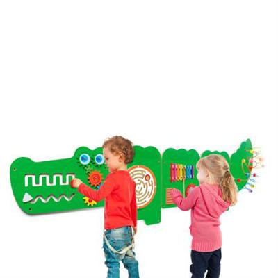Розвиваюча іграшка Viga Toys Бізіборд Крокодил, 5 секцій (50346FSC)