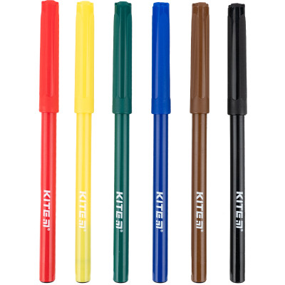 Фломастери Kite Classic 6 кольорів (K-446)