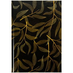 Книга записна Axent Waves А4, 96 аркушів, клітинка, чорна (8422-561-A)