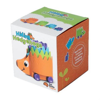 Розвиваюча іграшка Fat Brain Toys Пірамідка на колесах Їжачки Hiding Hedgehogs (F223ML)