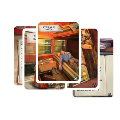 Настільна гра Geekach Games Шерлок. Убивство в поїзді (Murder on the Sind Mail) українська (GKCH116S42)