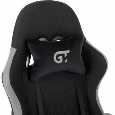 Крісло ігрове GT Racer X-2324 Black/Gray (X-2324 Fabric Black/Gray)