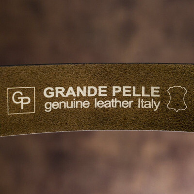 Ремінь Grande Pelle Під джинси Шоколадний (11255)