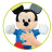 Нічник Clementoni М&#039;яка іграшка-нічник Baby Mickey (17206)