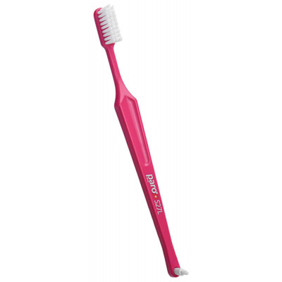 Зубна щітка Paro Swiss S27L м&#039;яка рожева (7610458007396-pink)
