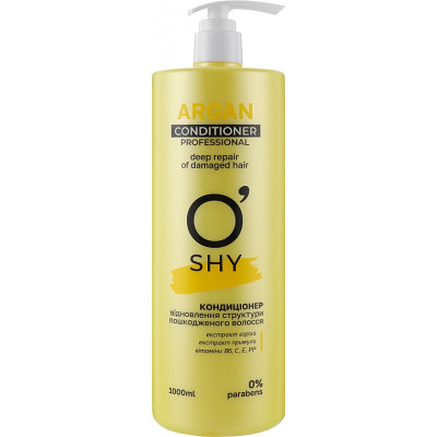 Кондиціонер для волосся O&#039;Shy Argan Відновлення структури пошкодженого волосся 1000 мл (4820195508725)