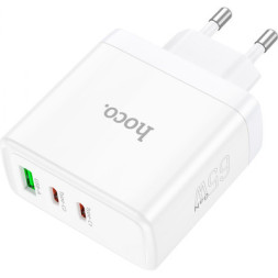 Зарядний пристрій HOCO N30 Glory White (6931474784155)