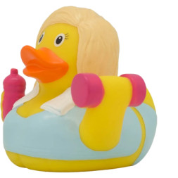 Іграшка для ванної Funny Ducks Качка Фітнес дівчина (L1279)