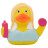 Іграшка для ванної Funny Ducks Качка Фітнес дівчина (L1279)