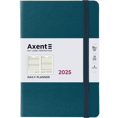 Тижневик Axent датований 2025 Partner Strong 145х210 мм, малахітовий (8819-25-31-A)