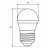 Лампочка EUROELECTRIC LED G45 5W E27 4000K 220V (LED-G45-05274(EE))